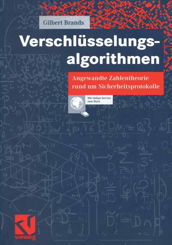 Cover: 9783528031824 | Verschlüsselungsalgorithmen | Gilbert Brands | Taschenbuch | VIII