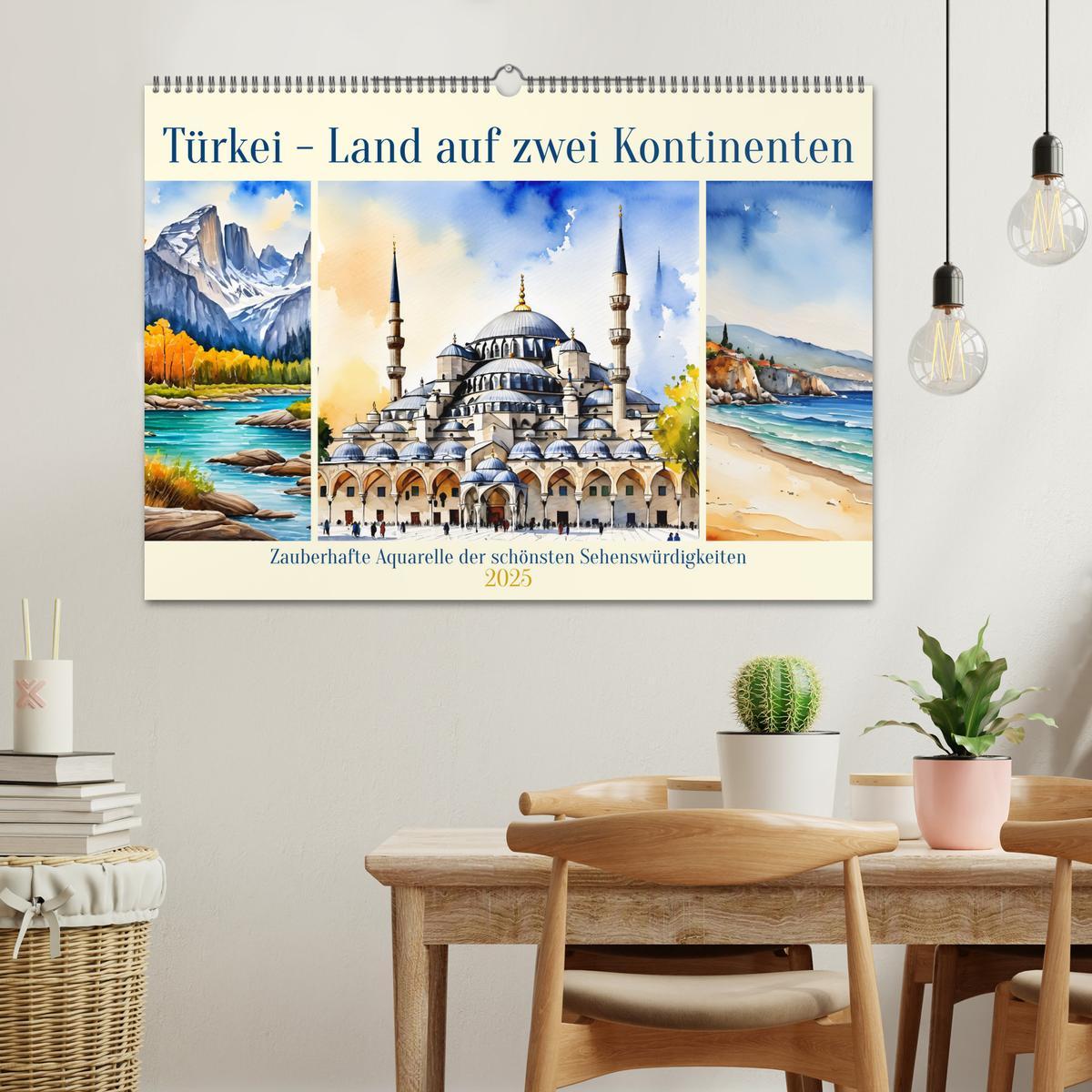 Bild: 9783457187821 | Türkei - Land auf zwei Kontinenten (Wandkalender 2025 DIN A2 quer),...