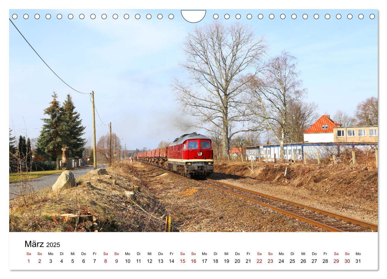 Bild: 9783435407941 | Unterwegs auf den Schienenwegen von Ostsachsen (Wandkalender 2025...