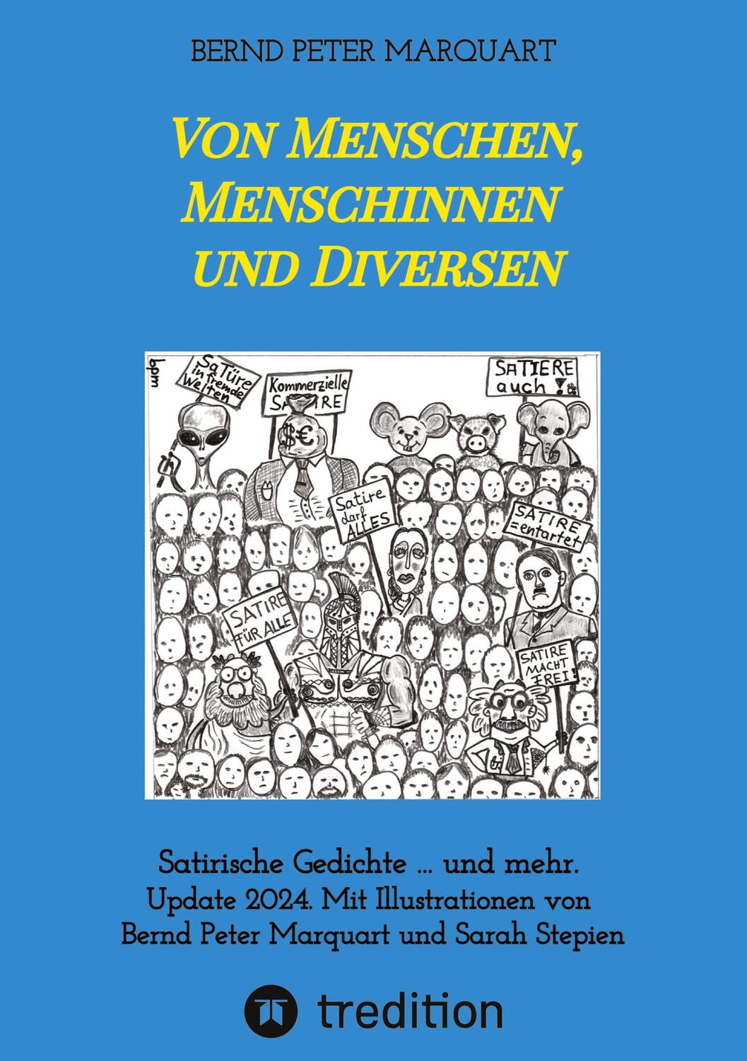 Cover: 9783748268246 | Von Menschen, Menschinnen und Diversen | Bernd Peter Marquart | Buch