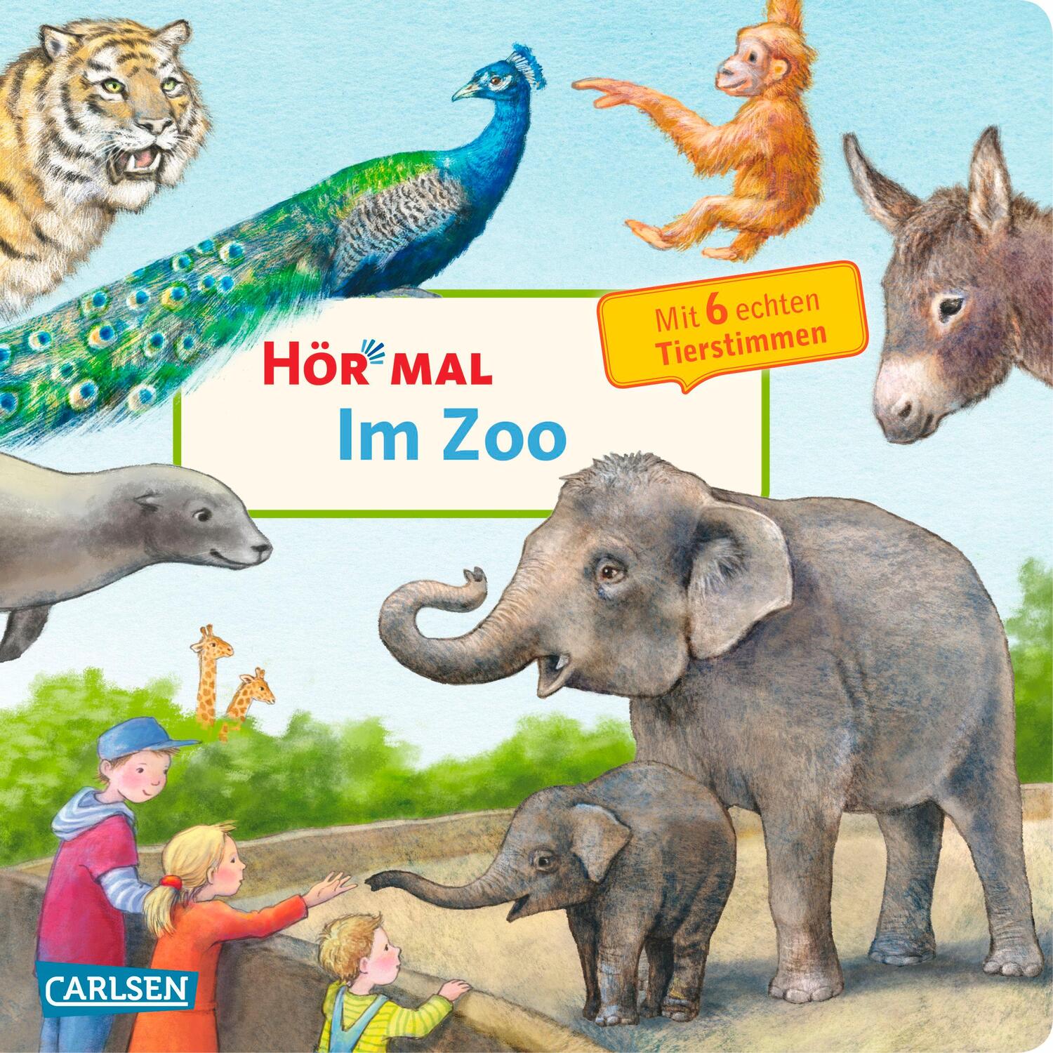 Cover: 9783551250407 | Hör mal (Soundbuch): Im Zoo | Anne Möller | Buch | Hör mal (Soundbuch)