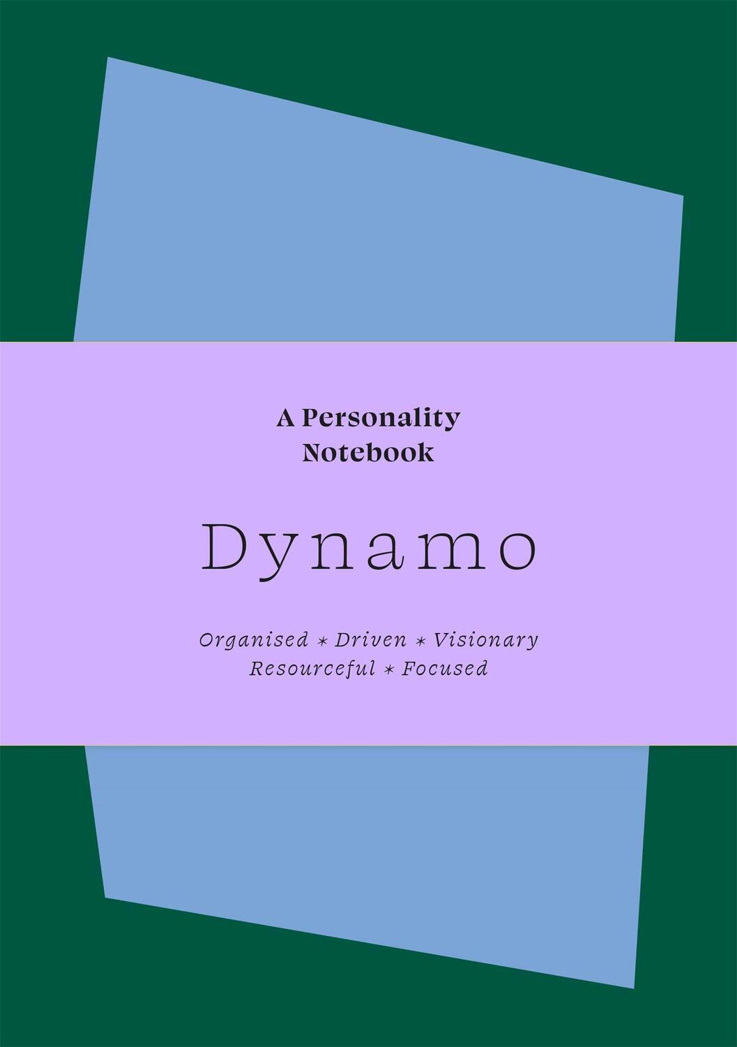 Cover: 9781913947750 | Dynamo | A Personality Notebook | Sanna Balsari-Palsule | Buch | 2022