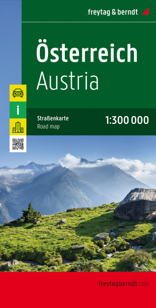 Cover: 9783707915082 | Freytag &amp; Berndt Autokarte Österreich. Austria | (Land-)Karte | 2014