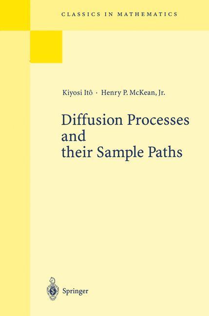 Cover: 9783540606291 | Diffusion Processes and their Sample Paths | McKean (u. a.) | Buch