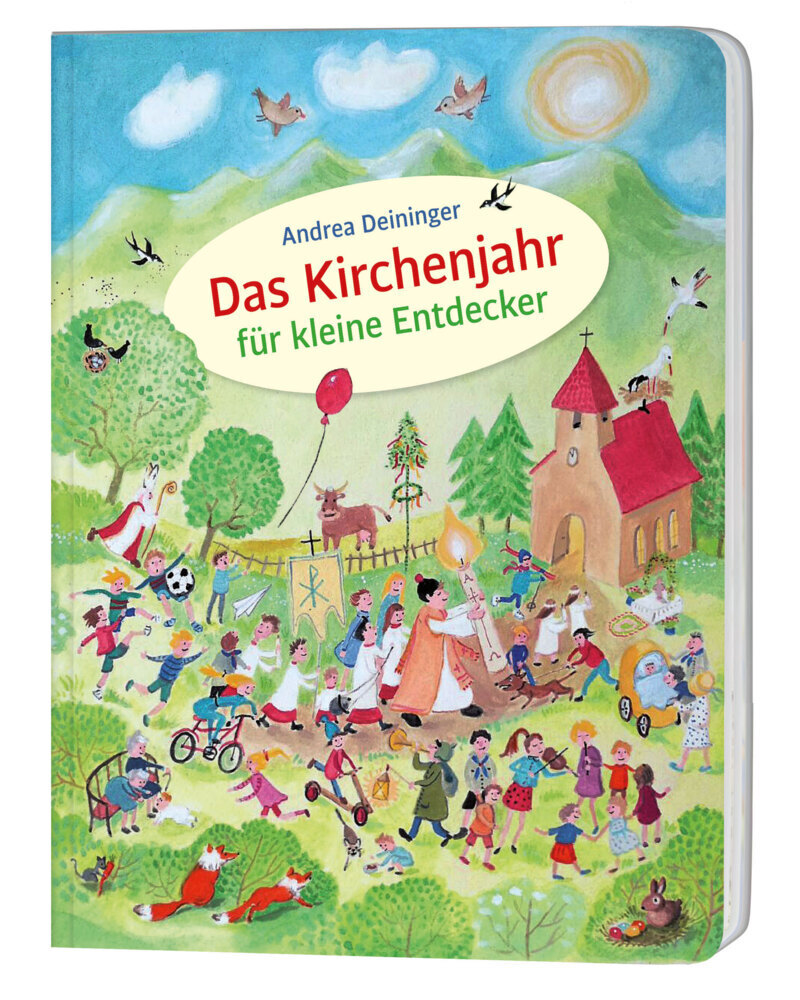 Cover: 9783961570799 | Das Kirchenjahr für kleine Entdecker | Andrea Deininger-Bauer | Buch