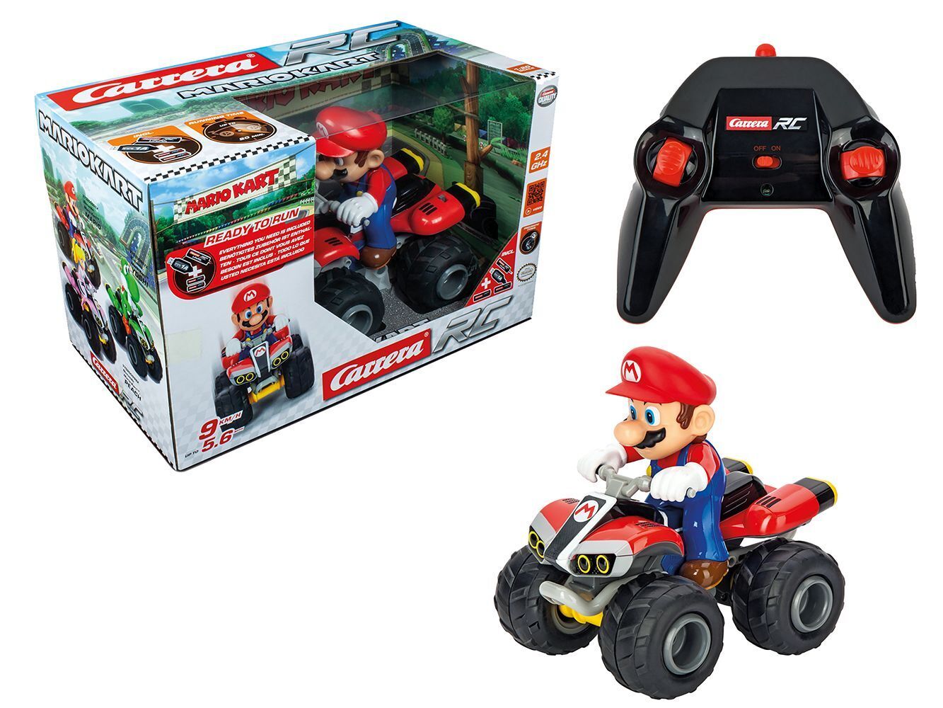 Cover: 9003150122562 | Carrera RC - 2,4GHz Mario Kart, Mario - Quad | Stück | 370200996X