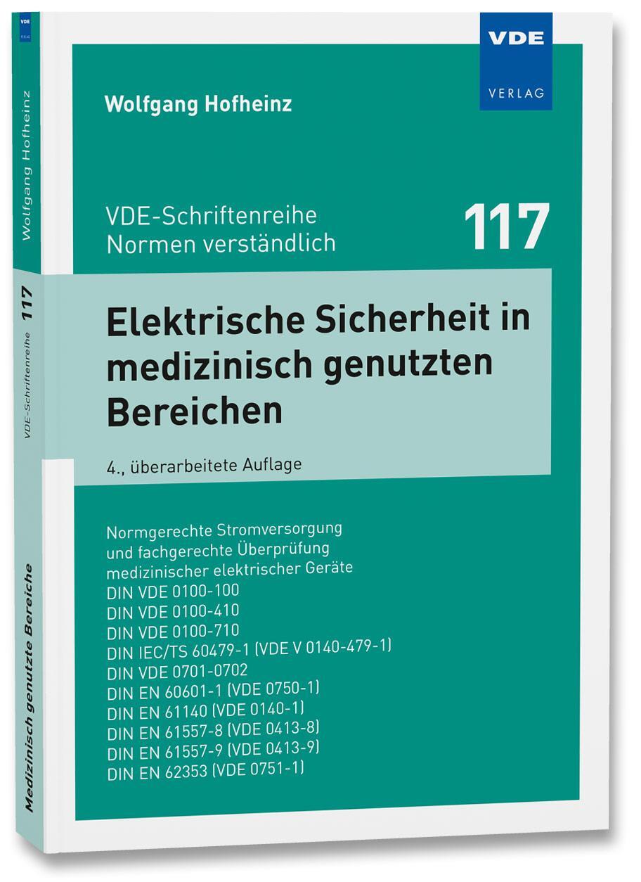 Cover: 9783800747450 | Elektrische Sicherheit in medizinisch genutzten Bereichen | Hofheinz