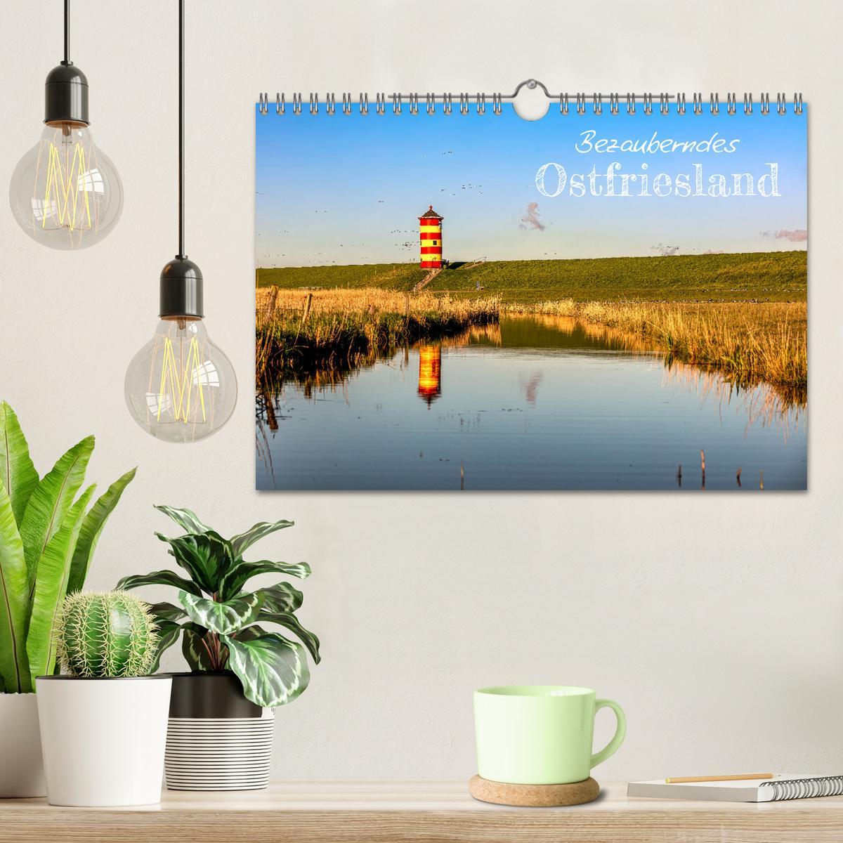 Bild: 9783383783081 | Bezauberndes Ostfriesland (Wandkalender 2025 DIN A4 quer), CALVENDO...