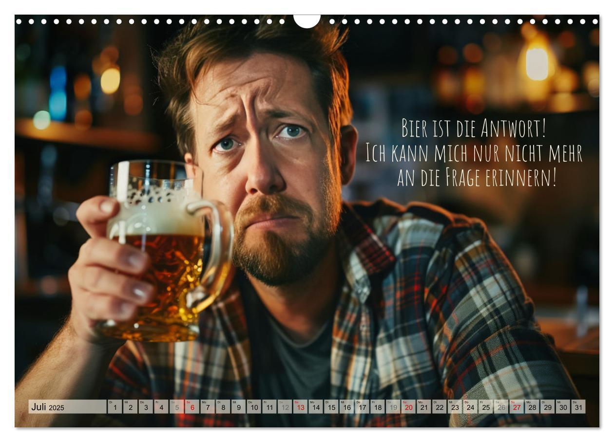 Bild: 9783383783982 | Ich brauch mehr Vitamin Bier (Wandkalender 2025 DIN A3 quer),...