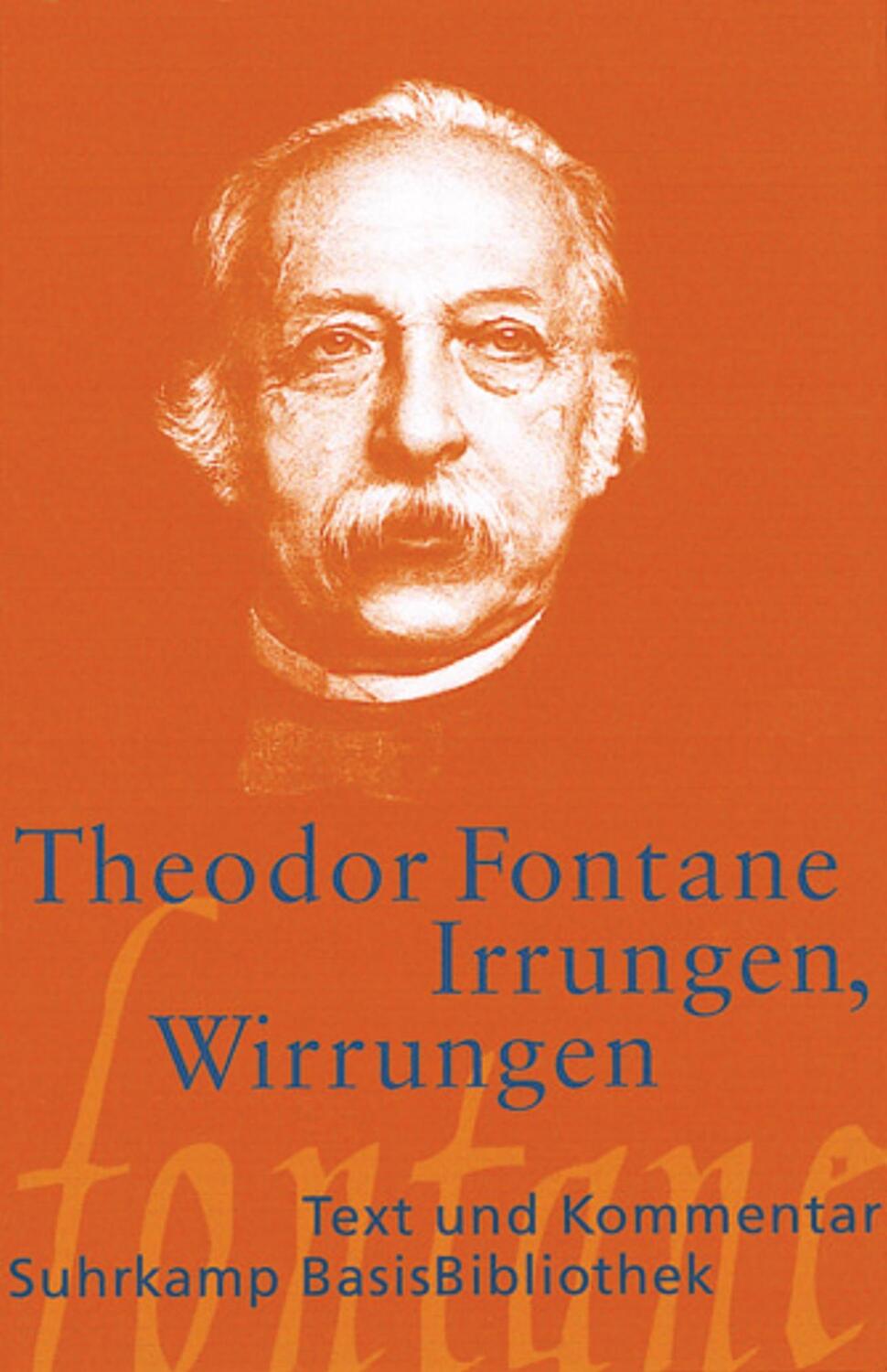 Cover: 9783518188811 | Irrungen, Wirrungen | Text und Kommentar | Theodor Fontane | Buch