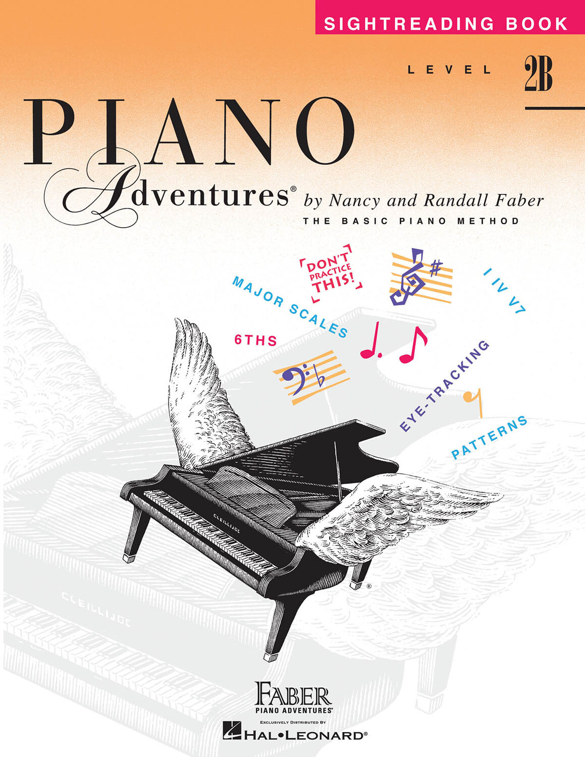 Cover: 884088887254 | Piano Adventures Sightreading Level 2B | Nancy Faber_Randall Faber