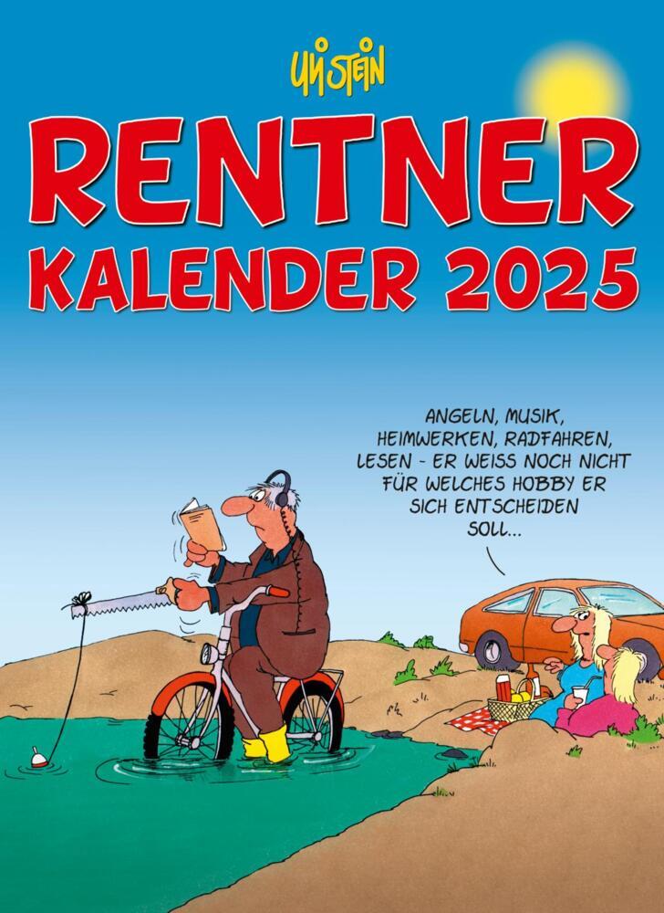 Cover: 9783830321705 | Uli Stein Rentnerkalender 2025: Monatskalender für die Wand | Stein