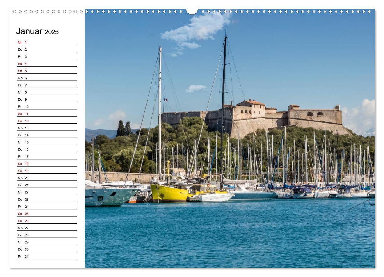 Bild: 9783435453849 | ANTIBES Idyllische Impressionen (Wandkalender 2025 DIN A2 quer),...