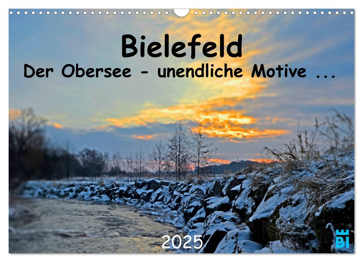 Cover: 9783435219605 | Bielefeld - Der Obersee - unendliche Motive... (Wandkalender 2025...