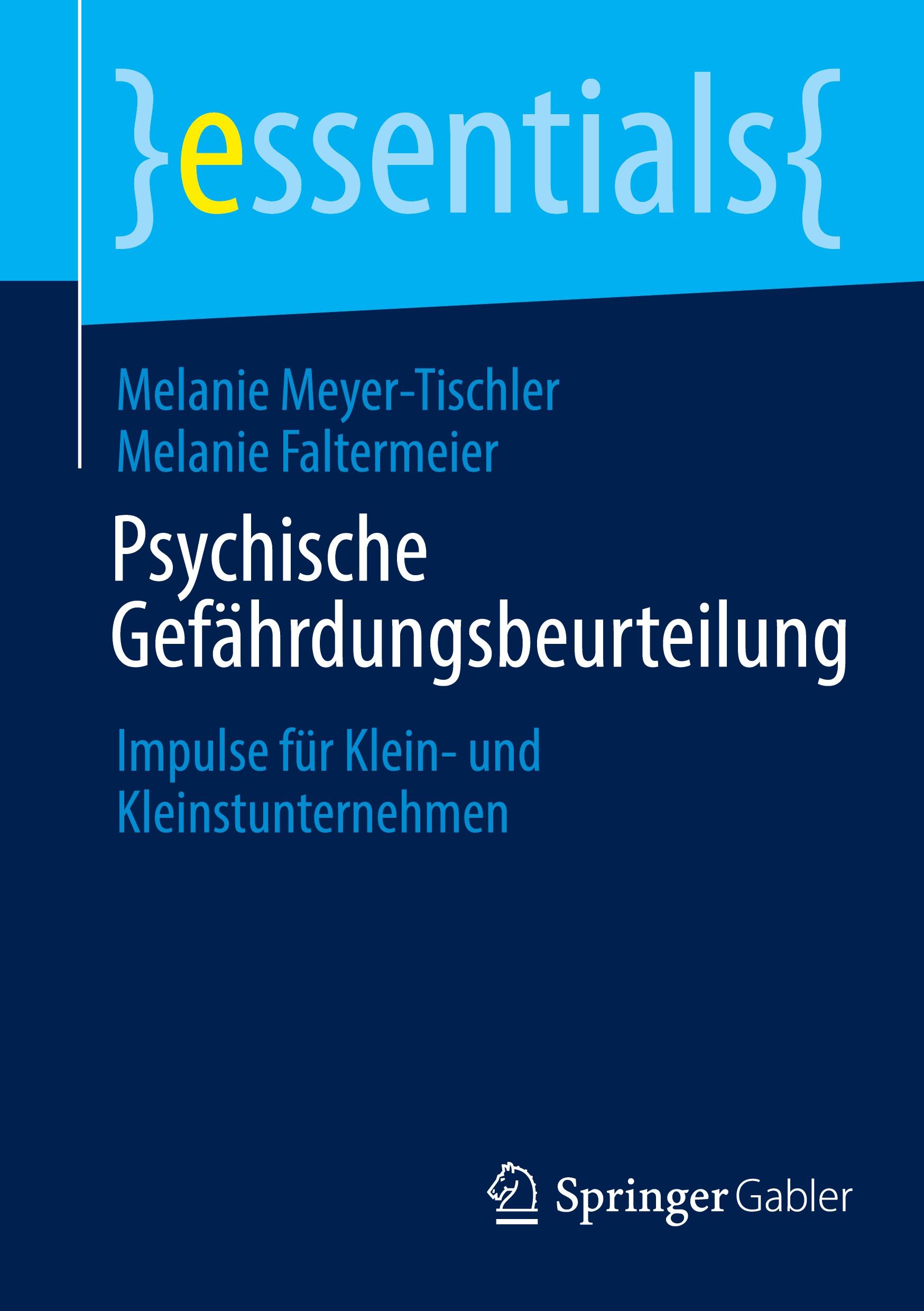 Cover: 9783658448257 | Psychische Gefährdungsbeurteilung | Melanie Faltermeier (u. a.) | Buch