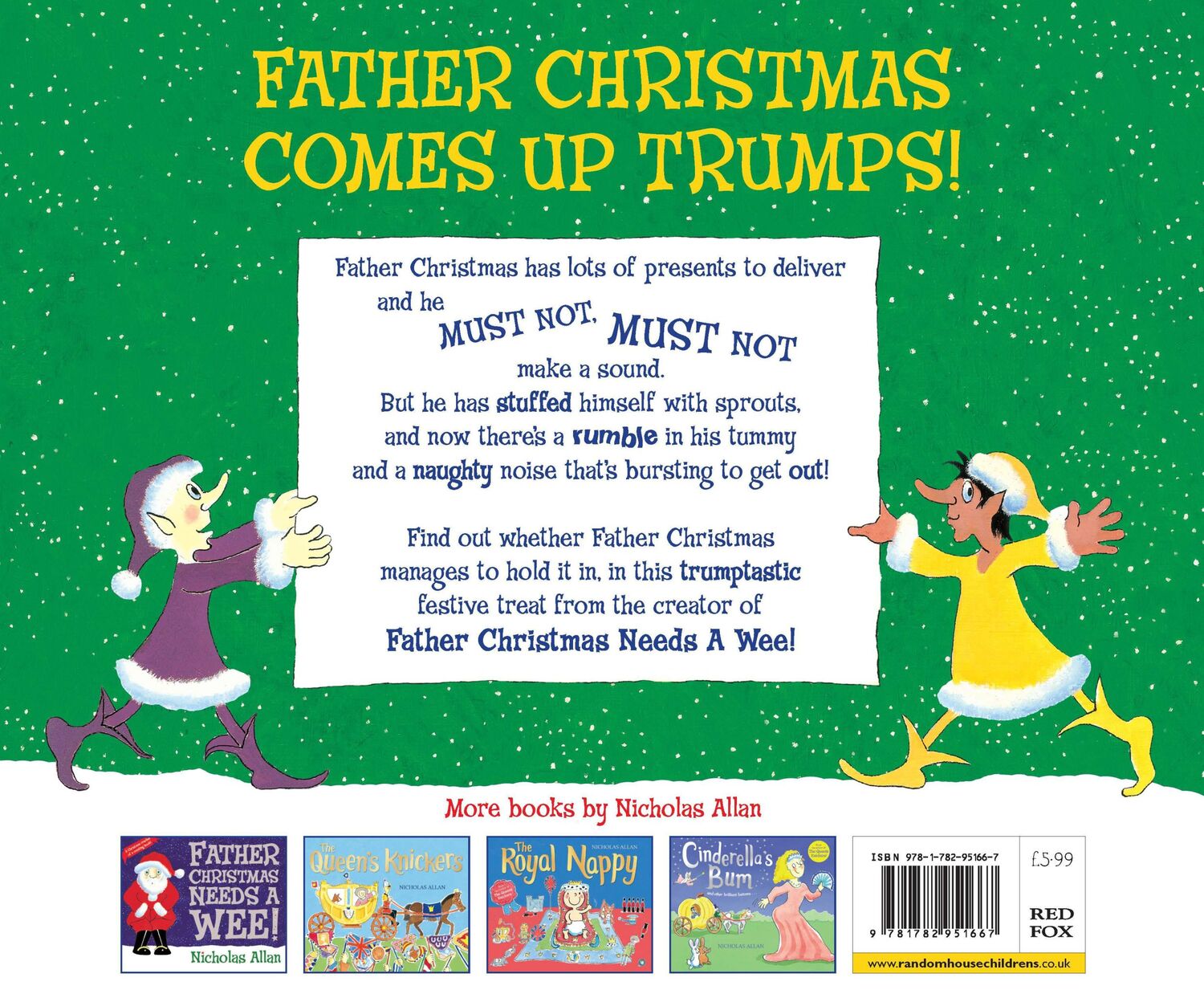 Rückseite: 9781782951667 | Father Christmas Comes Up Trumps! | Nicholas Allan | Taschenbuch