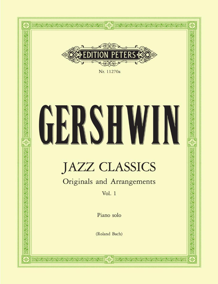 Cover: 9790014109936 | Gershwin Jazz Classics for Piano Solo Vol. 1 | Roland Bach | Broschüre