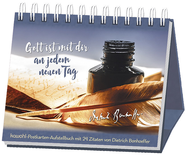 Cover: 9783863387150 | Gott ist mit dir an jedem neuen Tag, 24 Teile | Dietrich Bonhoeffer