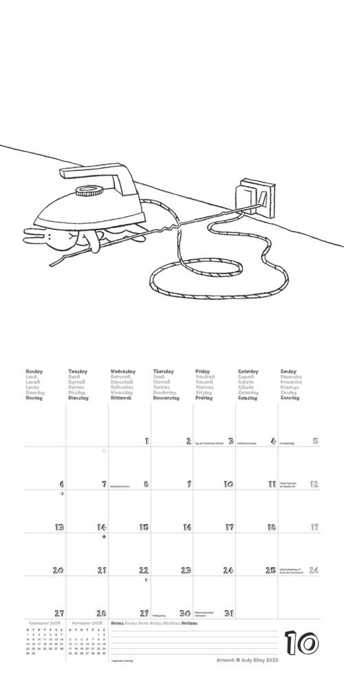 Bild: 4002725987938 | N NEUMANNVERLAGE - Bunny Suicides 2025 Broschürenkalender, 30x30cm,...