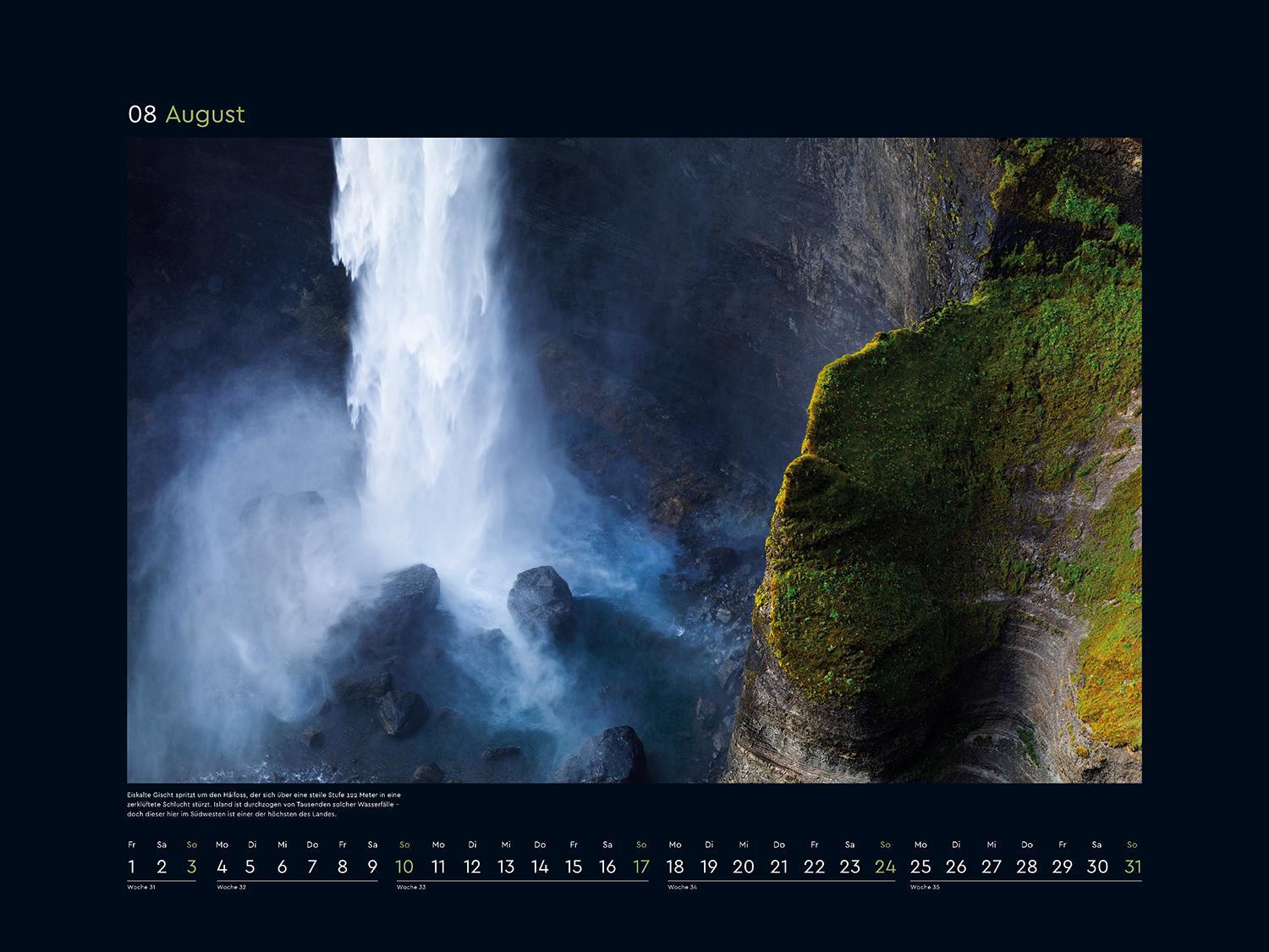 Bild: 9783965913417 | Island - KUNTH Wandkalender 2025 | Kalender | 14 S. | Deutsch | 2025