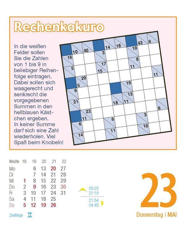 Bild: 9783731870548 | Rätsel und Denkspiele 2024 | Korsch Verlag | Kalender | 328 S. | 2024