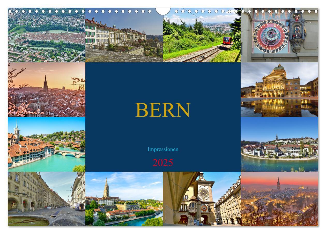 Cover: 9783383902314 | BERN Impressionen (Wandkalender 2025 DIN A3 quer), CALVENDO...