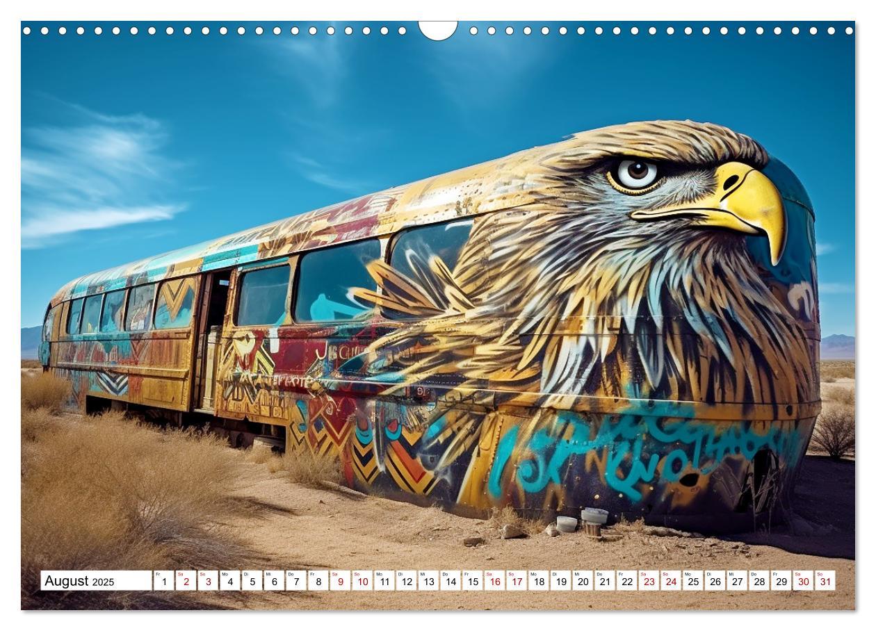 Bild: 9783383866456 | Street Art Graffiti (Wandkalender 2025 DIN A3 quer), CALVENDO...