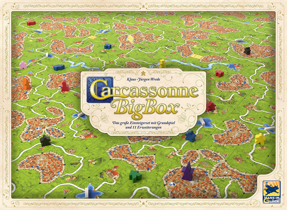 Cover: 4015566018549 | Carcassonne BigBox (Spiel) | Klaus-Jürgen Wrede | Spiel | In Spielebox