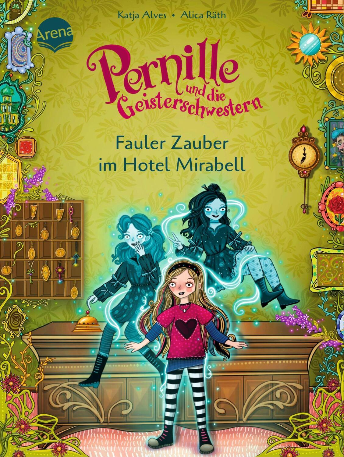 Cover: 9783401718118 | Pernille und die Geisterschwestern (2). Fauler Zauber im Hotel...