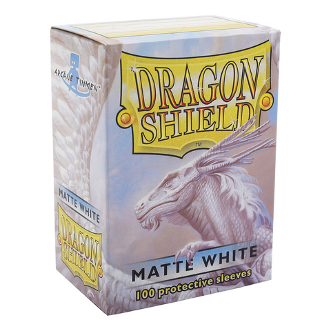 Cover: 5706569110055 | DS100 Matte - White | DragonShield | ART11005 | Dragon Shield!