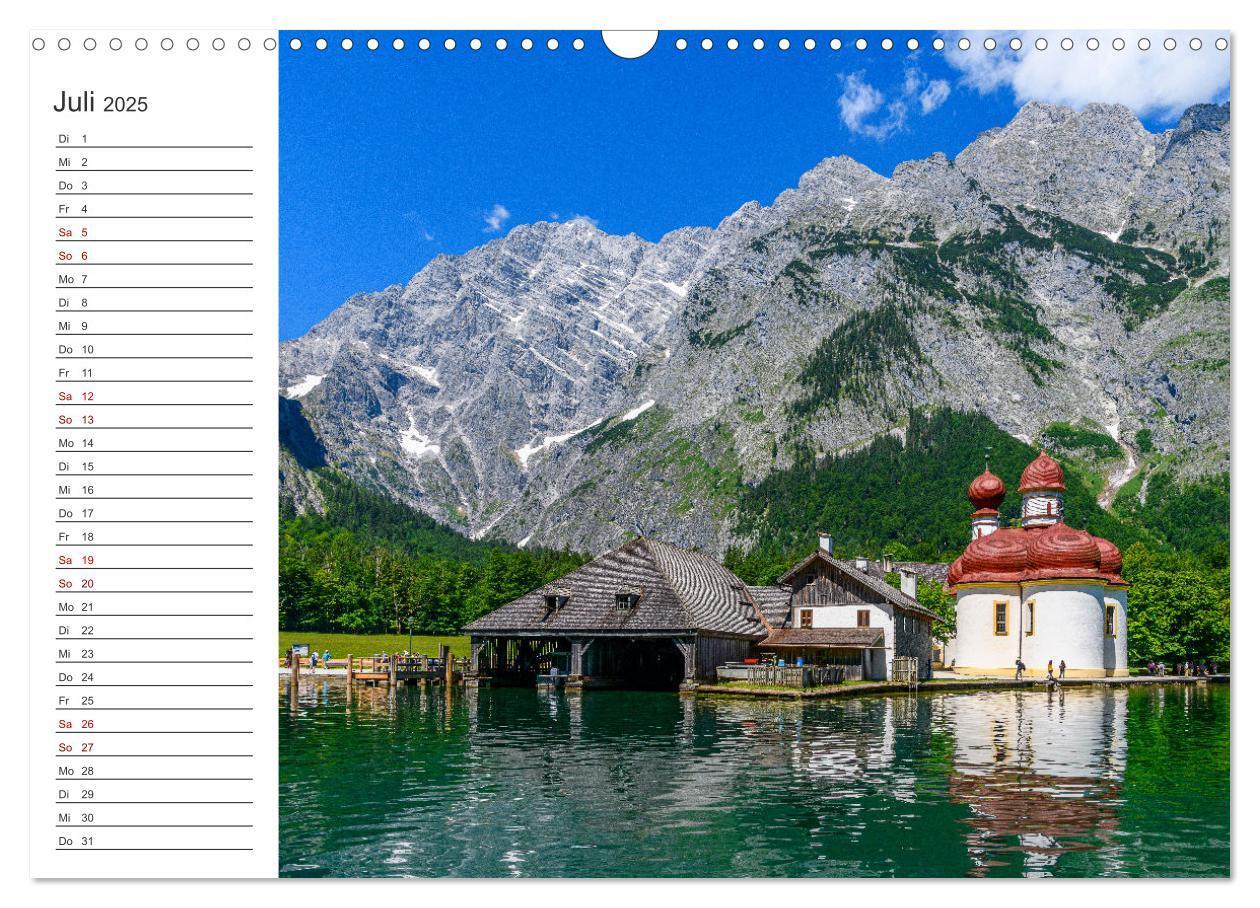 Bild: 9783383987120 | Berchtesgadener Land im Wechsel der Jahreszeiten (Wandkalender 2025...