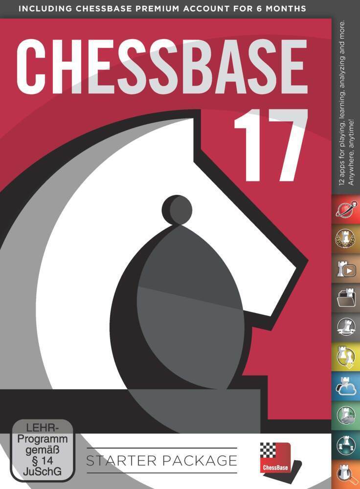 Cover: 9783866818637 | ChessBase 17 Starter-Paket, DVD-ROM | ChessBase GmbH | DVD-ROM | 2022