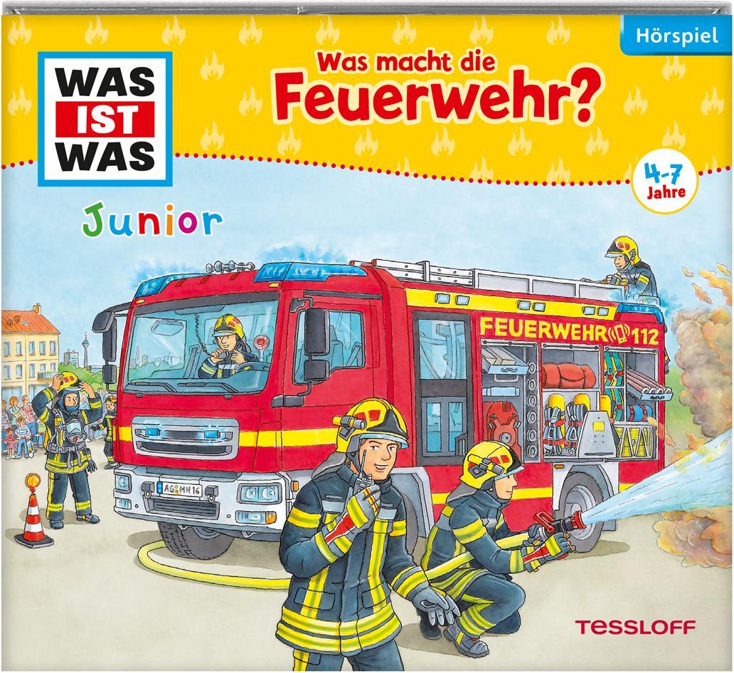 Cover: 9783788643539 | WAS IST WAS Junior Hörspiel. Was macht die Feuerwehr? | Angela Strunck