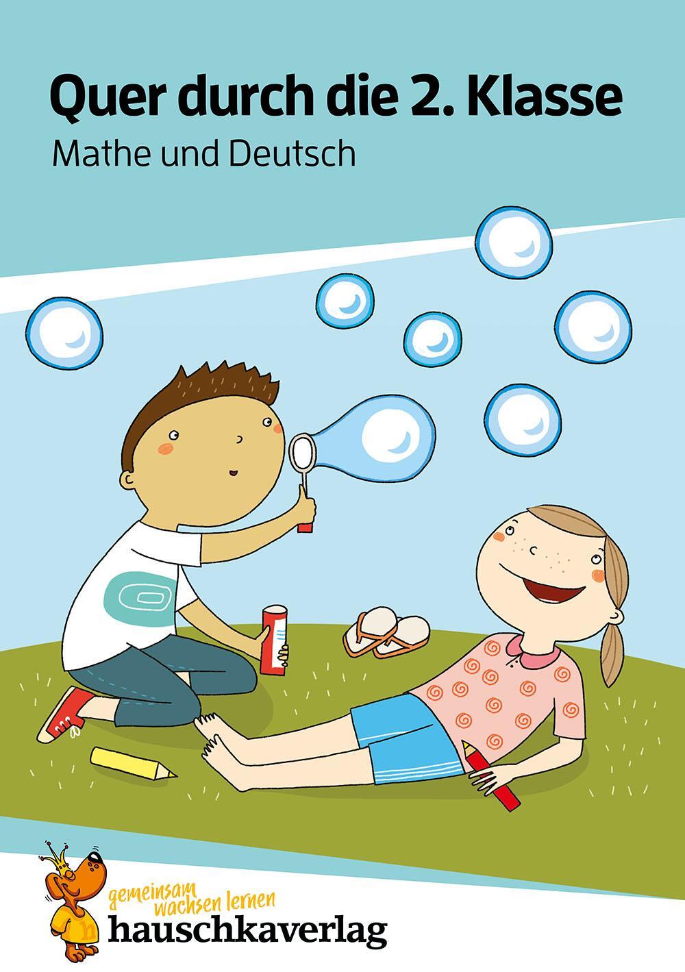 Cover: 9783881006620 | Quer durch die 2. Klasse, Mathe und Deutsch - Übungsblock | Guckel