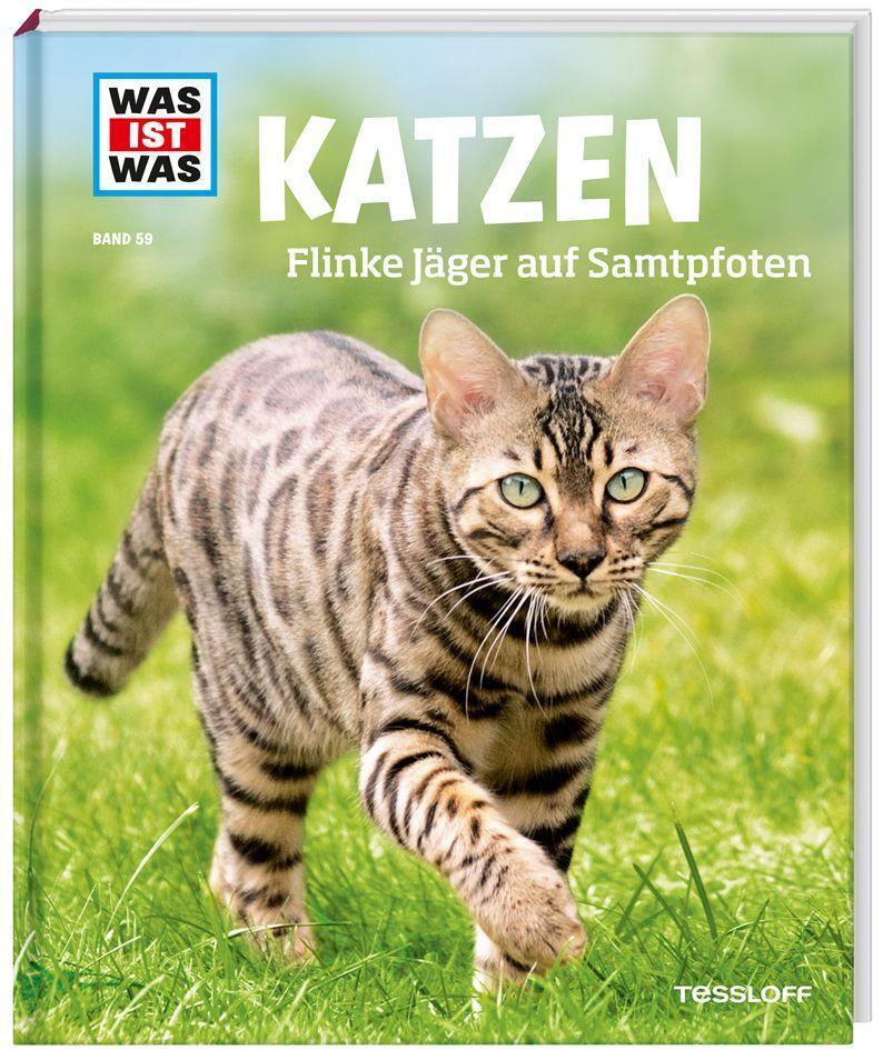 Cover: 9783788620592 | WAS IST WAS Band 59 Katzen. Flinke Jäger auf Samtpfoten | Jutta Aurahs