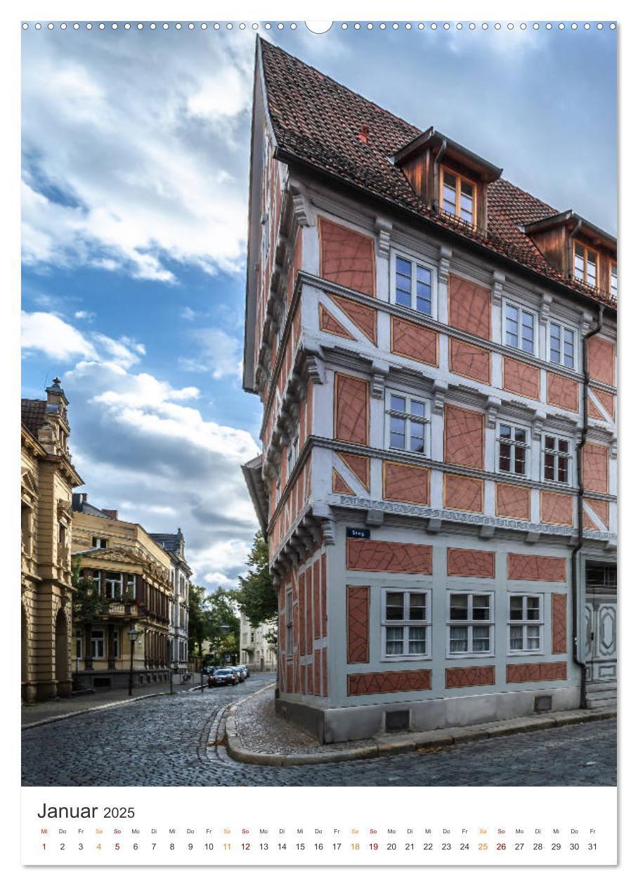 Bild: 9783435883394 | Altstadt Quedlinburg (Wandkalender 2025 DIN A2 hoch), CALVENDO...