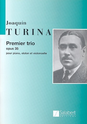 Cover: 9790048001428 | Trio Op.35 N 1 Violon-Vlc-Piano | Joaquín Turina | Partitur | 1988