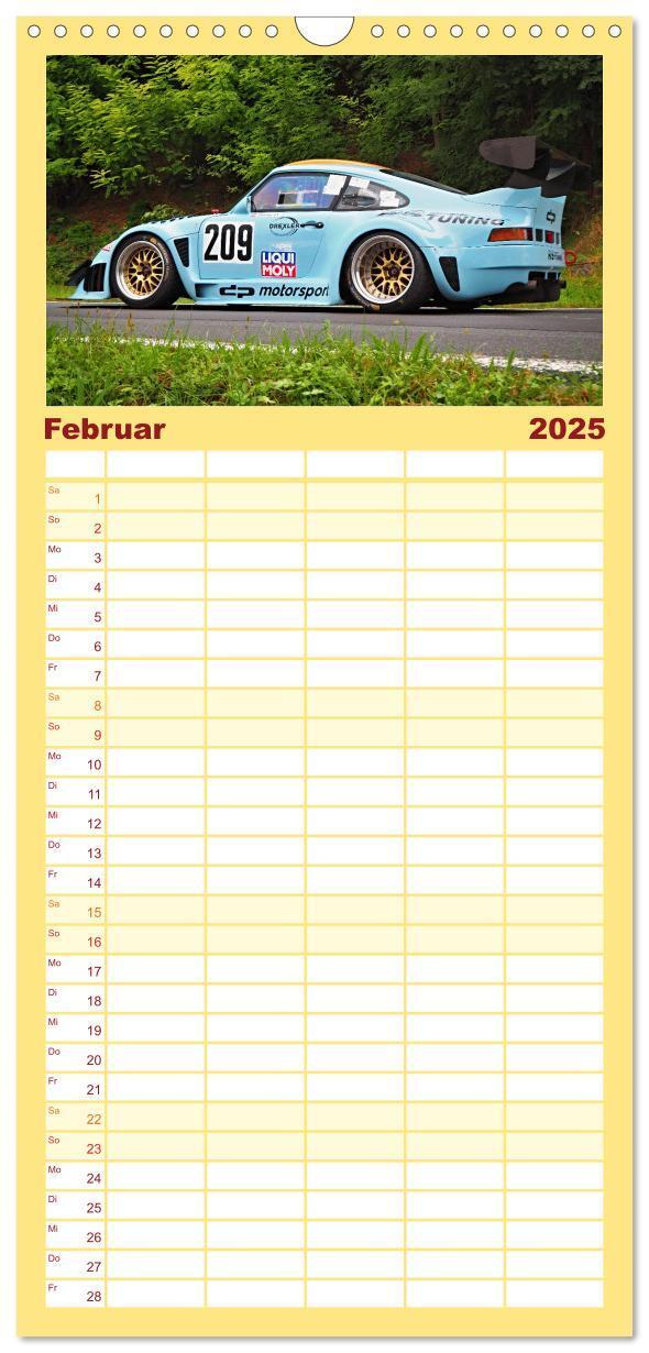 Bild: 9783457221860 | Familienplaner 2025 - Rally Ikonen mit 5 Spalten (Wandkalender, 21...