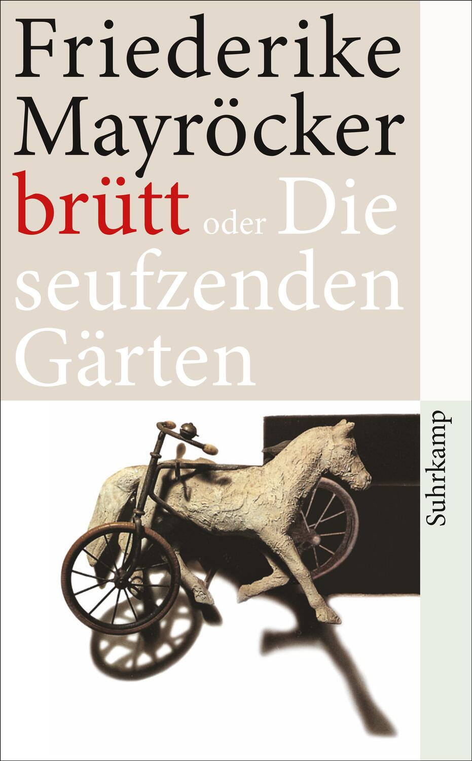 Cover: 9783518465639 | brütt oder Die seufzenden Gärten | Friederike Mayröcker | Taschenbuch