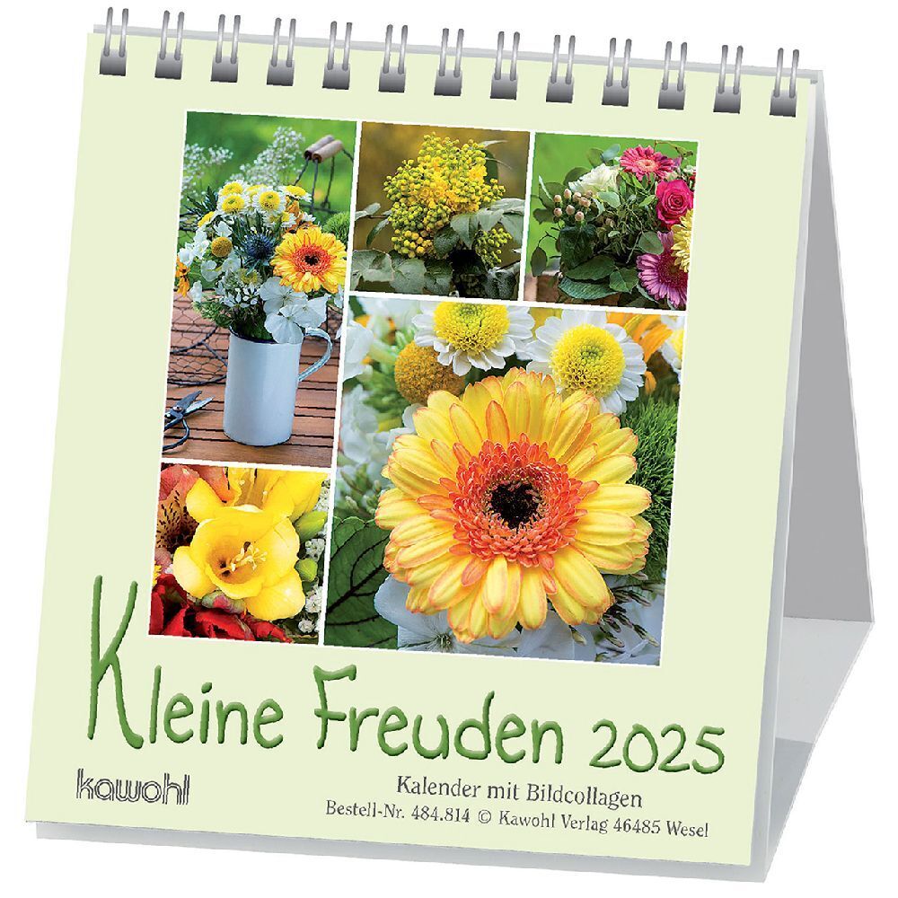 Cover: 9783754881453 | Kleine Freuden 2025 | Aufstell-Kalender mit Bildcollagen | Kalender