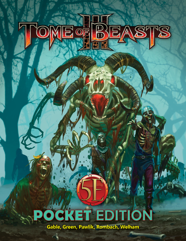 Cover: 9781950789504 | Tome of Beasts 3 Pocket Edition | englisch | Kobold Press