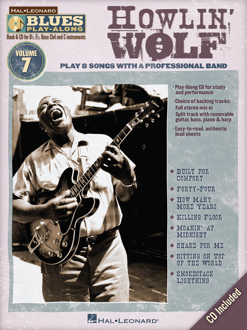 Cover: 884088451226 | Howlin' Wolf | Blues Play-Along Volume 7 | Blues Play-Along | 2010