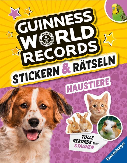 Cover: 9783473489503 | Guinness World Records Stickern und Rätseln: Haustiere - ein...