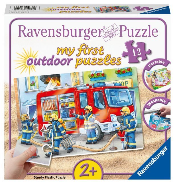 Cover: 4005556056132 | Ravensburger Kinderpuzzle - 05613 Die Feuerwehr saust herbei - my...