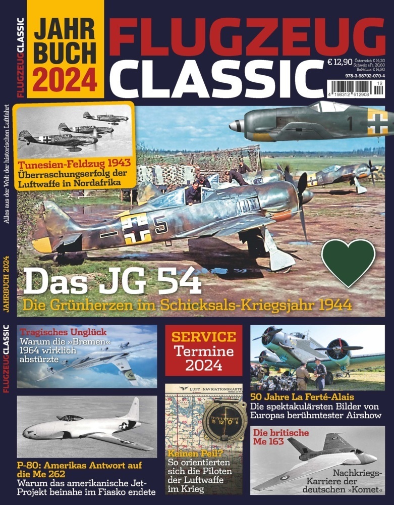 Cover: 9783987020704 | Flugzeug Classic Jahrbuch 2024 | Das JG 54 | Broschüre | 100 S. | 2023