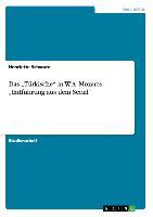 Cover: 9783656379287 | Das ¿Türkische¿ in W.A. Mozarts ¿Entführung aus dem Serail¿ | Schwarz