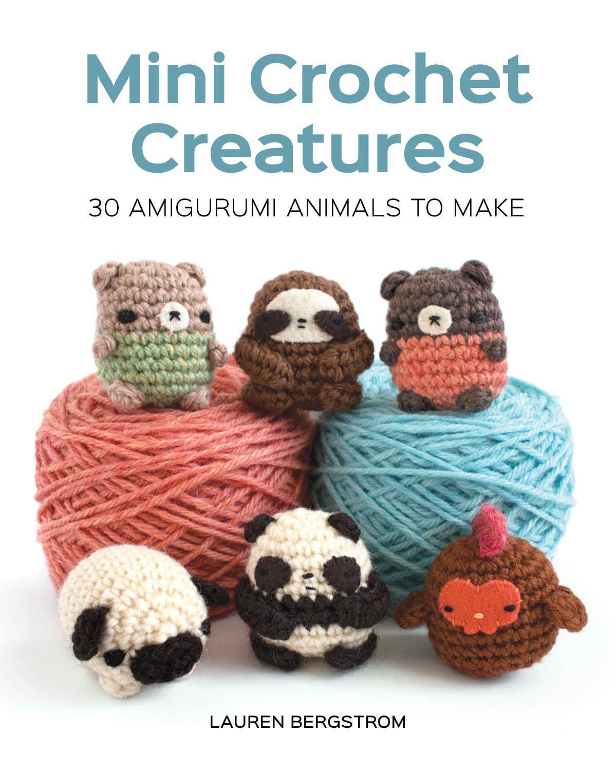 Cover: 9781784943899 | Mini Crochet Creatures: 30 Amigurumi Animals to Make | Bergstrom