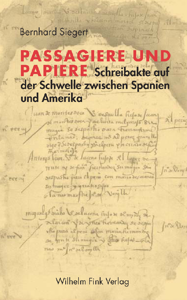 Cover: 9783770542246 | Passagiere und Papiere | Bernhard Siegert | Taschenbuch | 176 S.
