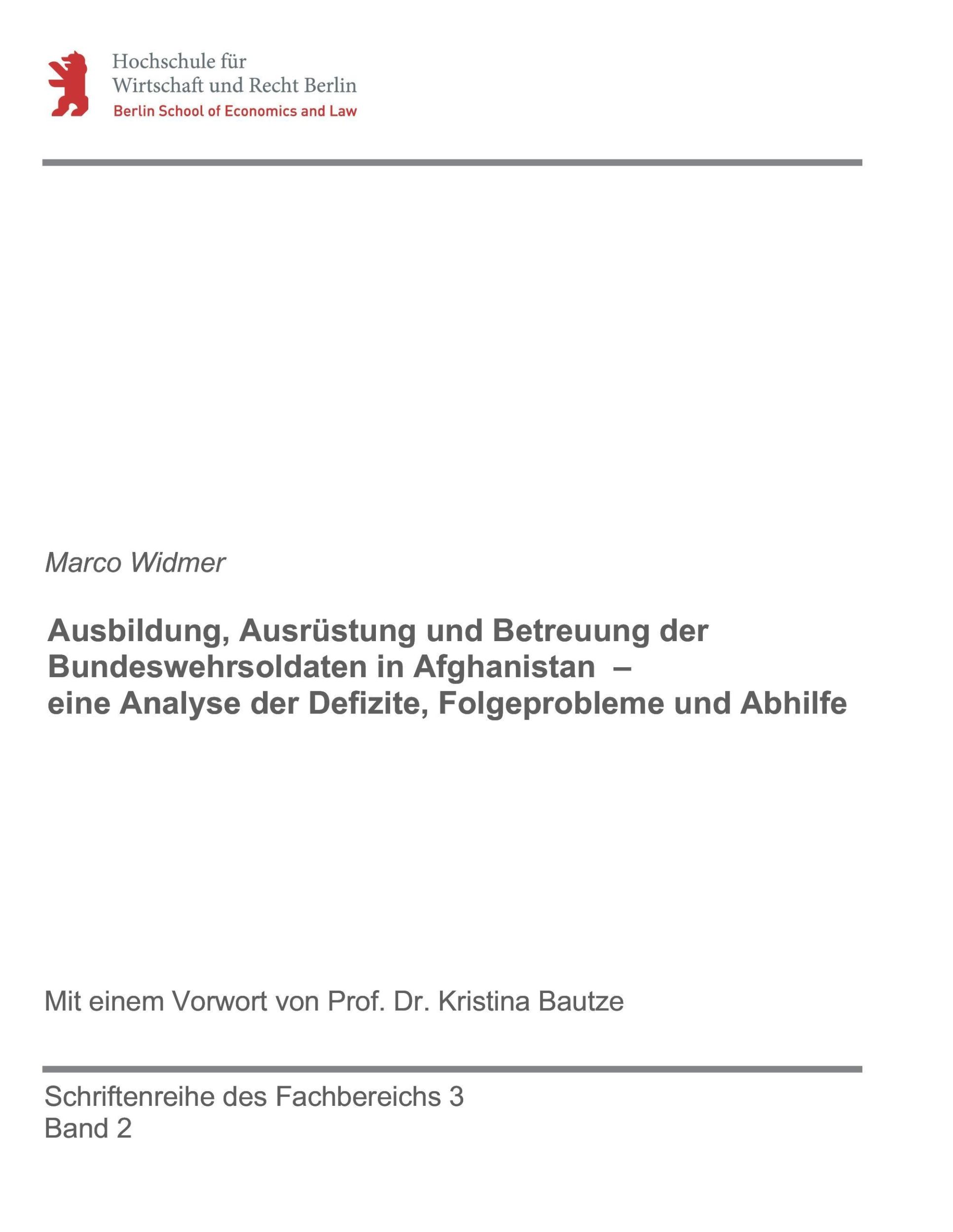 Cover: 9783734519147 | Ausbildung, Ausrüstung und Betreuung der Bundeswehrsoldaten in...