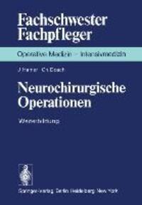 Cover: 9783540086314 | Neurochirurgische Operationen | Weiterbildung | J. Hamer (u. a.)
